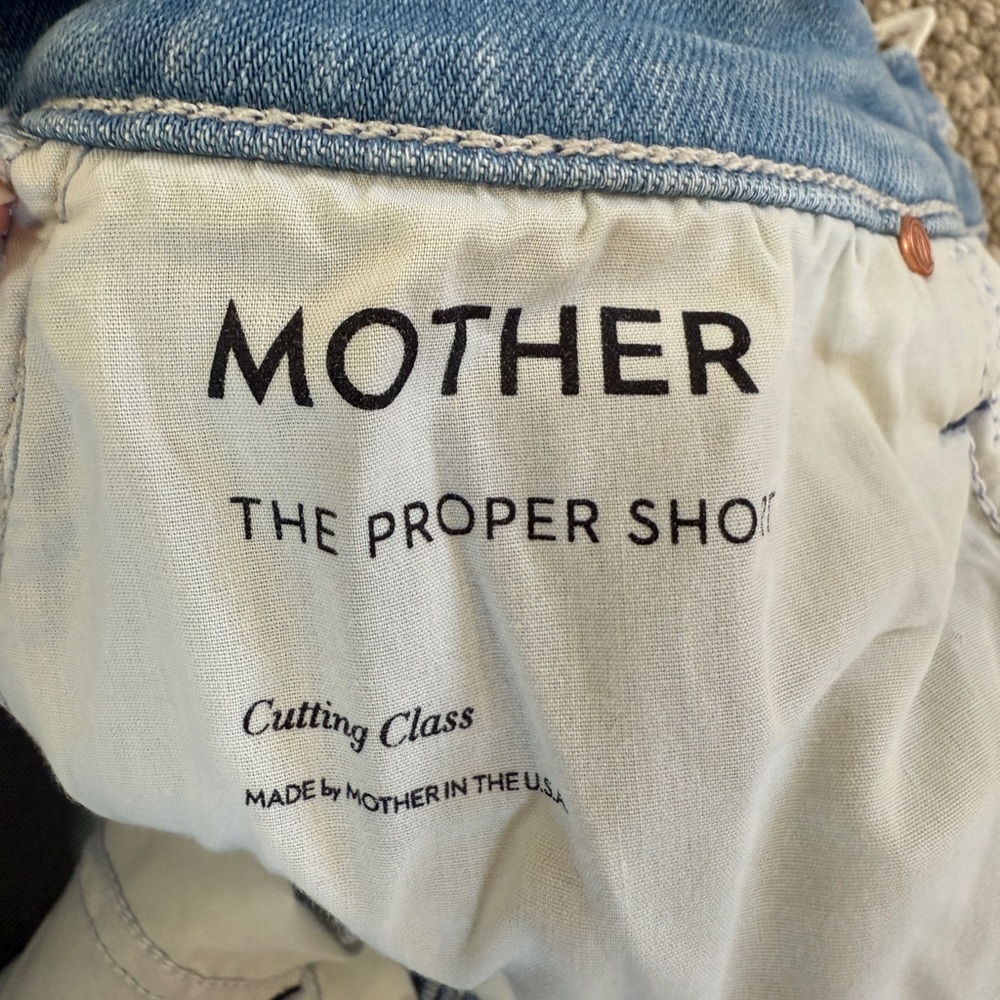 MOTHER The Proper Denim Shorts - Picture 6 of 7